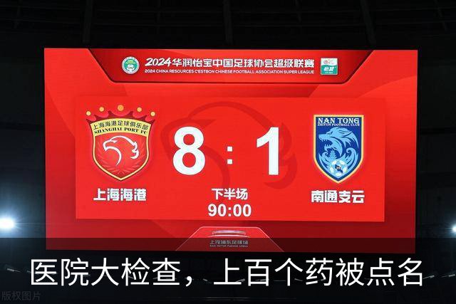 医院大检查，上百个药被点名
